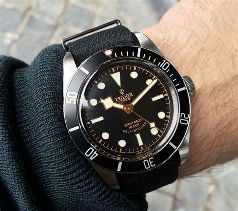 tudor heritage black bay dark replica|tudor black bay blue bezel.